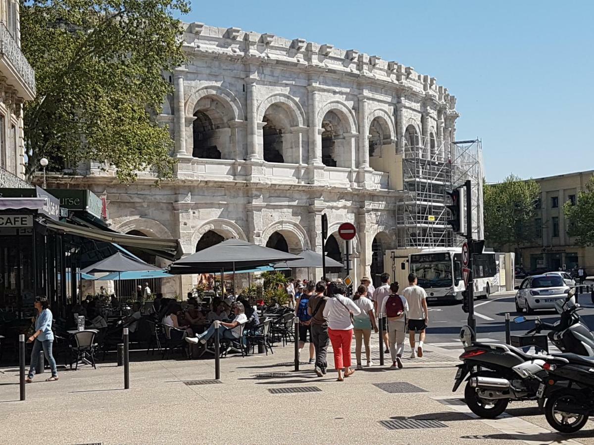 شقة *Dolce Nimes - T2 Standing - Clim * المظهر الخارجي الصورة